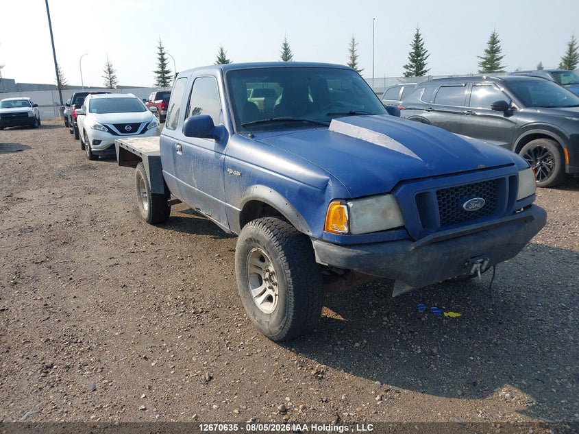 2005 Ford Ranger Edge/Stx/Xlt, Удар сзади, IAAI, VIN 1FTYR44U65PA83672