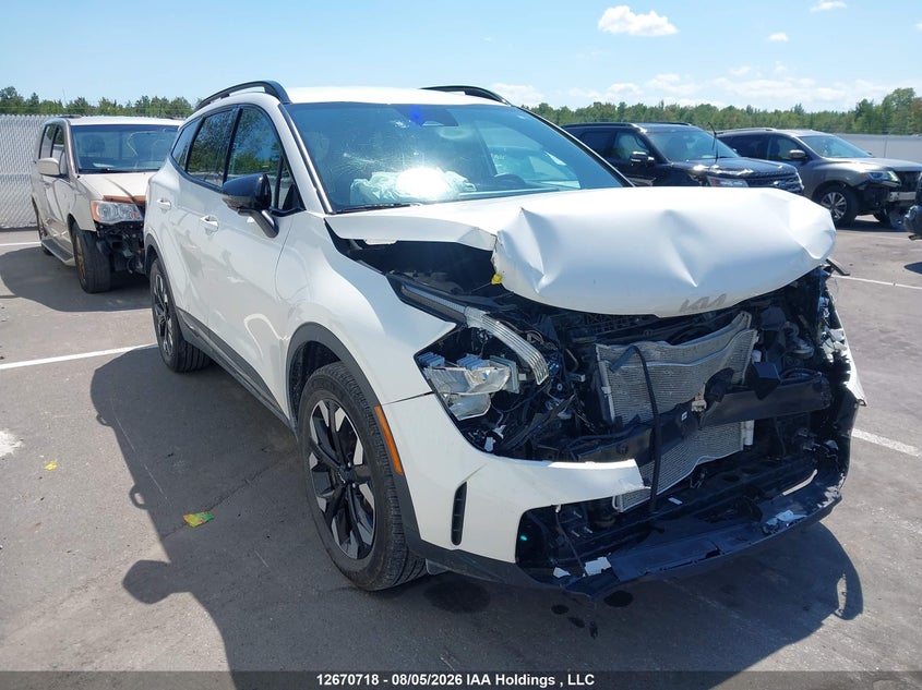 2024 Kia Sportage Lx/X-Line, Front, IAAI, VIN KNDPUCDF4R7218076