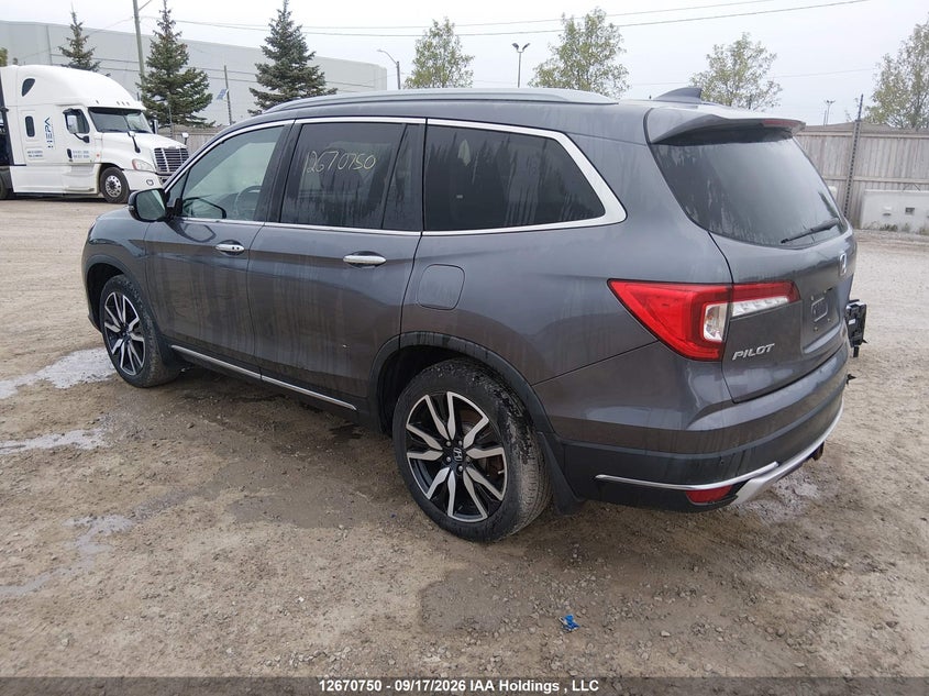 Vin: 5fnyf6h6xmb502583, lot: 3073799, honda pilot touring 20213