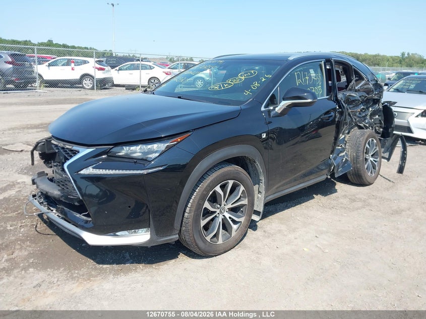 2017 Lexus NX, Левый бок, IAAI, VIN JTJBARBZ0H2123705 — фото 2