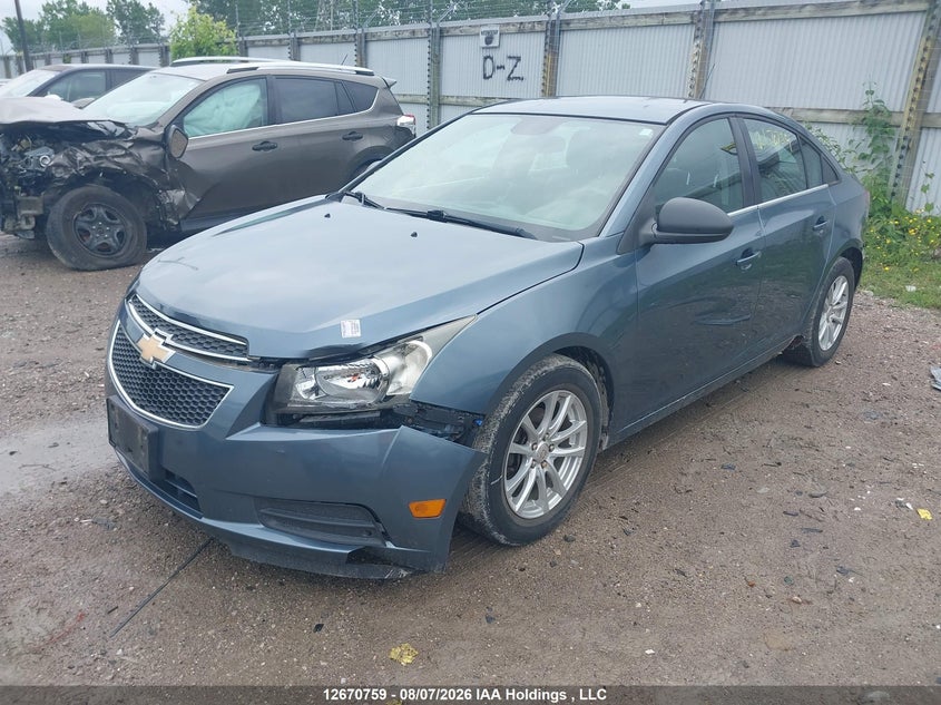 2012 Chevrolet Cruze, Удар спереди, IAAI, VIN 1G1PC5SHXC7339603 — фото 2