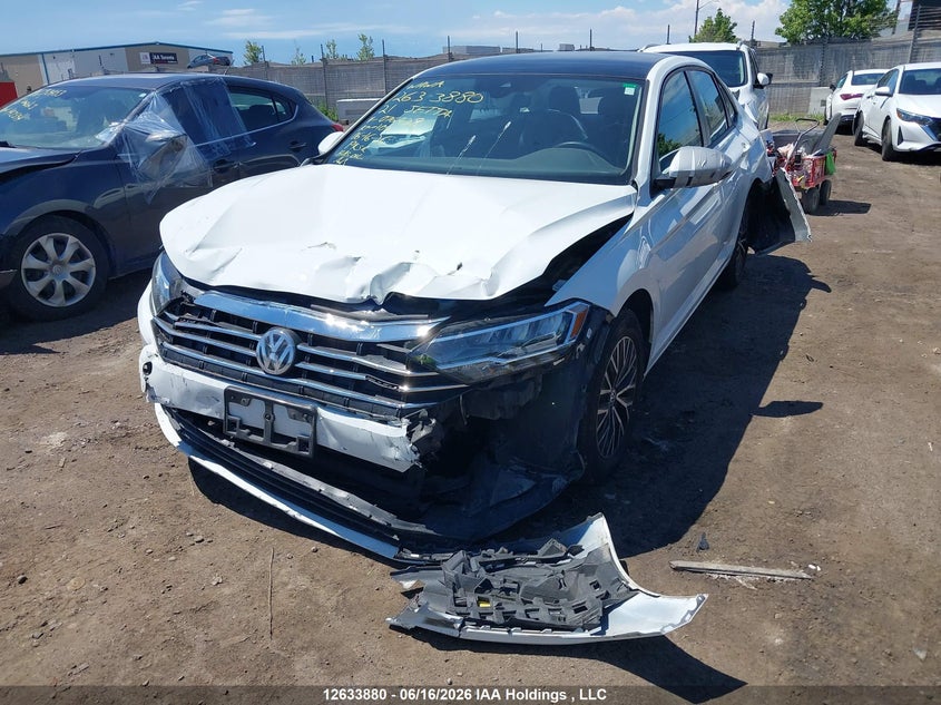 Vin: 3vwe57bu9mm076428, lot: 3073832, volkswagen jetta highline 20212