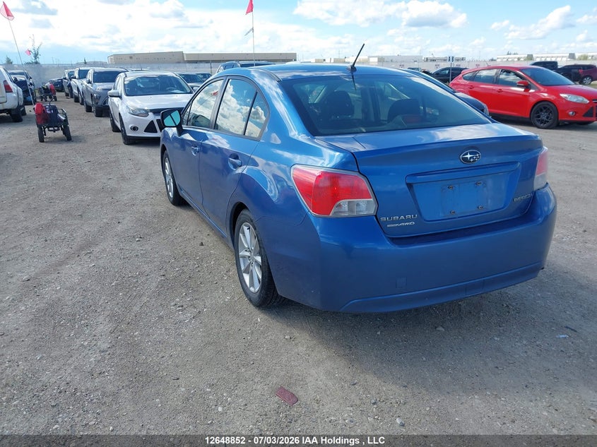 Vin: jf1gjac64eh021143, lot: 3073844, subaru impreza 2.0i touring package 20143