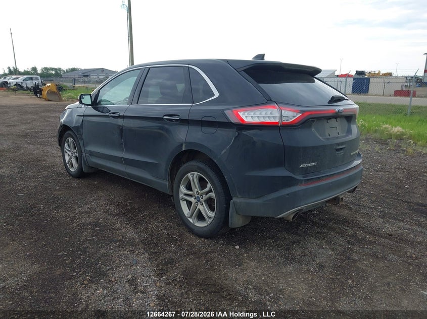 Vin: 2fmpk4k89jbb00757, lot: 3073852, ford edge titanium 20183
