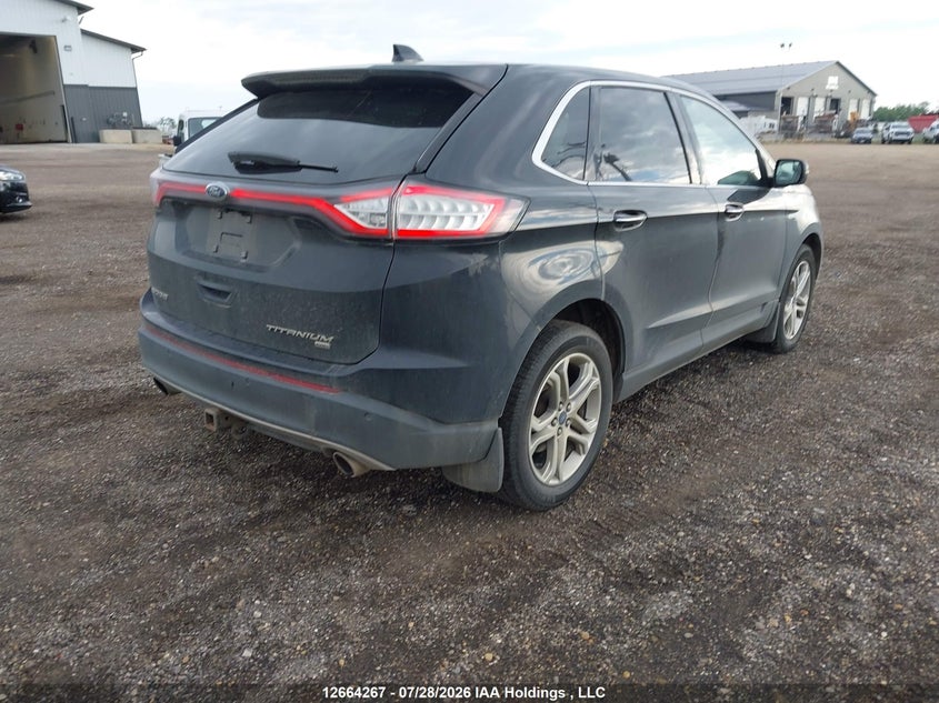 Vin: 2fmpk4k89jbb00757, lot: 3073852, ford edge titanium 20184