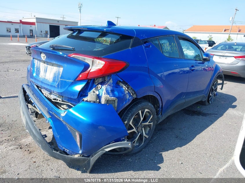 Vin: nmtkhmbx7jr038518, lot: 3073858, toyota c-hr xle 20184