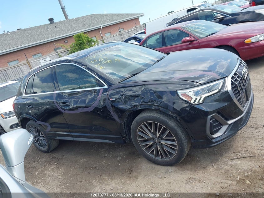 2020 AUDI Q3 SPORT UTILITY VEHICLE 2.0L I4 N