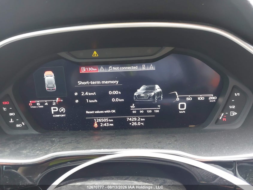 2020 AUDI Q3 SPORT UTILITY VEHICLE 2.0L I4 N