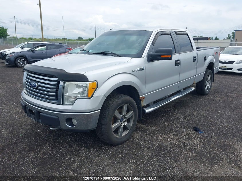 2010 Ford F-150, Удар ззаду, IAAI, VIN 1FTFW1E82AFD45283 — фото 2