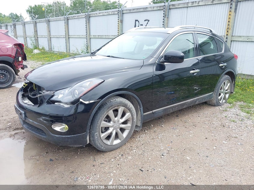 2011 Infiniti EX, Удар спереду, IAAI, VIN JN1AJ0HR0BM851718 — фото 2