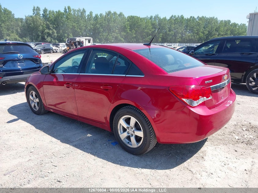 Vin: 1g1pg5sc5c7209334, lot: 3073888, chevrolet cruze lt 20123