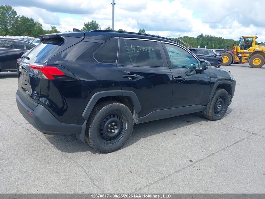 Vin: 2t3b1rfv8kw013283, lot: 3073901, toyota rav4 le 20194