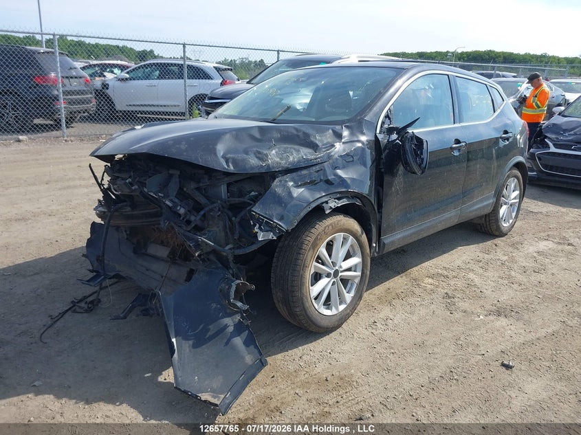 Vin: jn1bj1cpxkw210502, lot: 3073917, nissan qashqai s/sv 20192