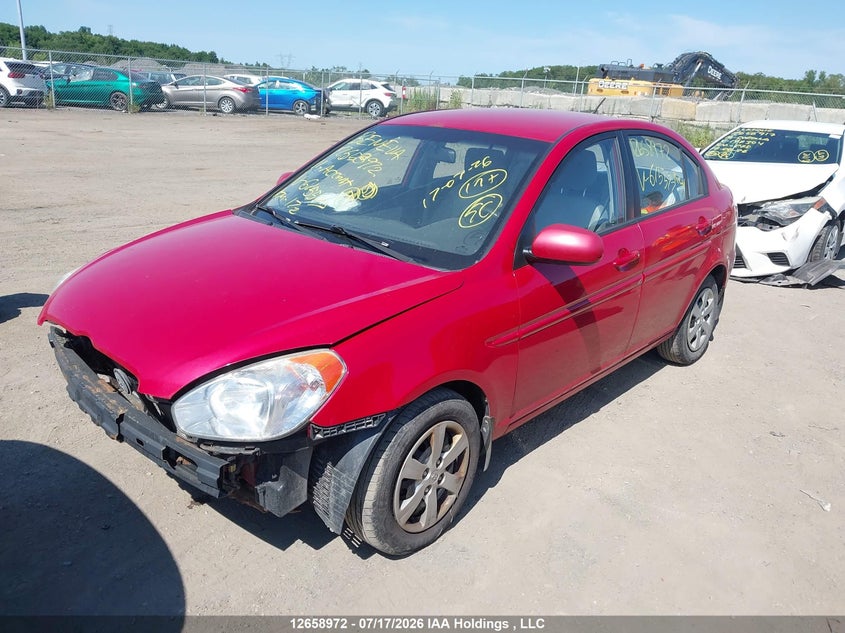 Vin: kmhcn4bcxbu615577, lot: 3073920, hyundai accent gl 20112