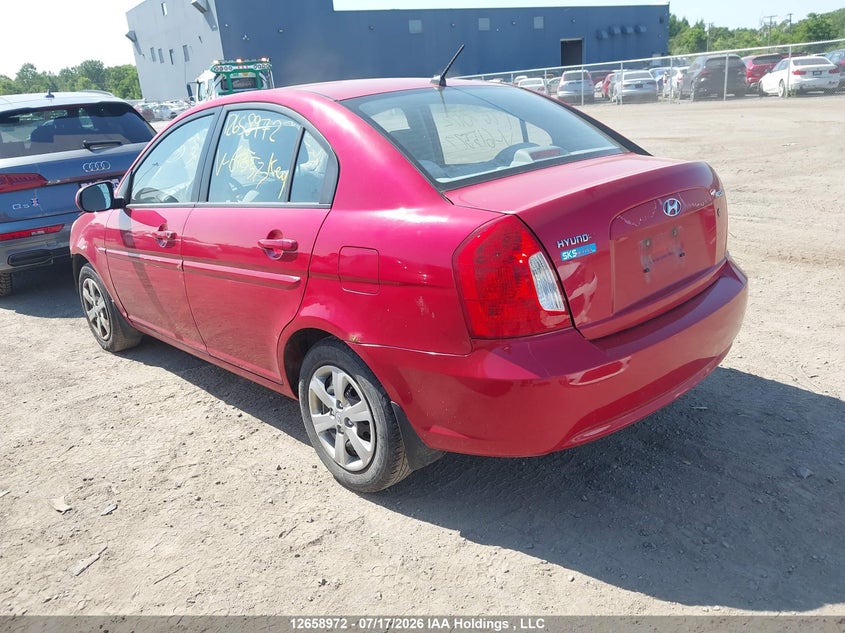 Vin: kmhcn4bcxbu615577, lot: 3073920, hyundai accent gl 20113