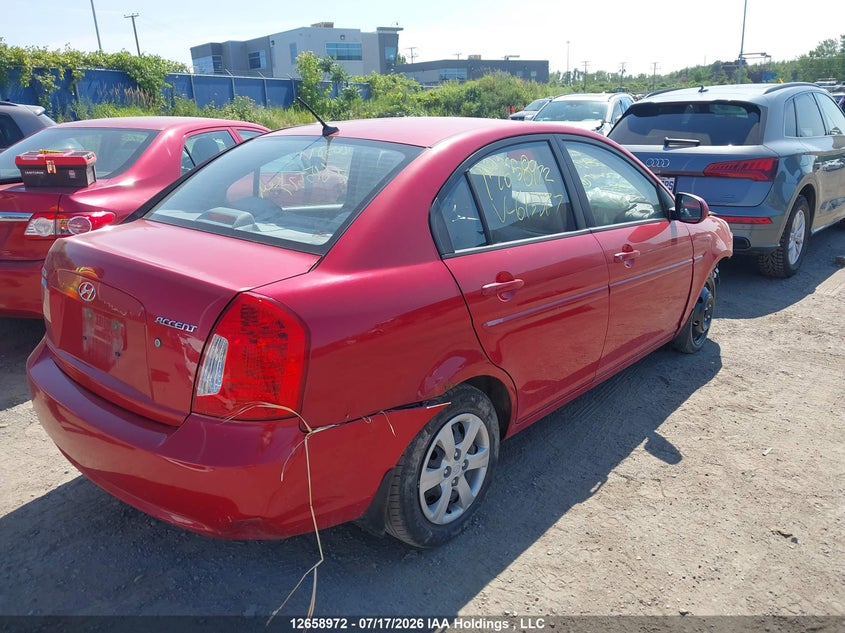 Vin: kmhcn4bcxbu615577, lot: 3073920, hyundai accent gl 20114