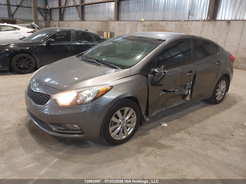 2015 Kia Forte 1.8L Lx/1.8L Lx+/Lx+ Winter Edition, Left Side, IAAI, VIN KNAFX4A66F5399084 — photo 2
