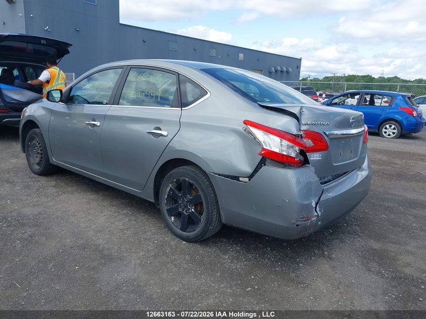 Vin: 3n1ab7ap0el695449, lot: 3073926, nissan sentra 1.8 s/1.8 sl/1.8 sr/1.8 sv/s 20143