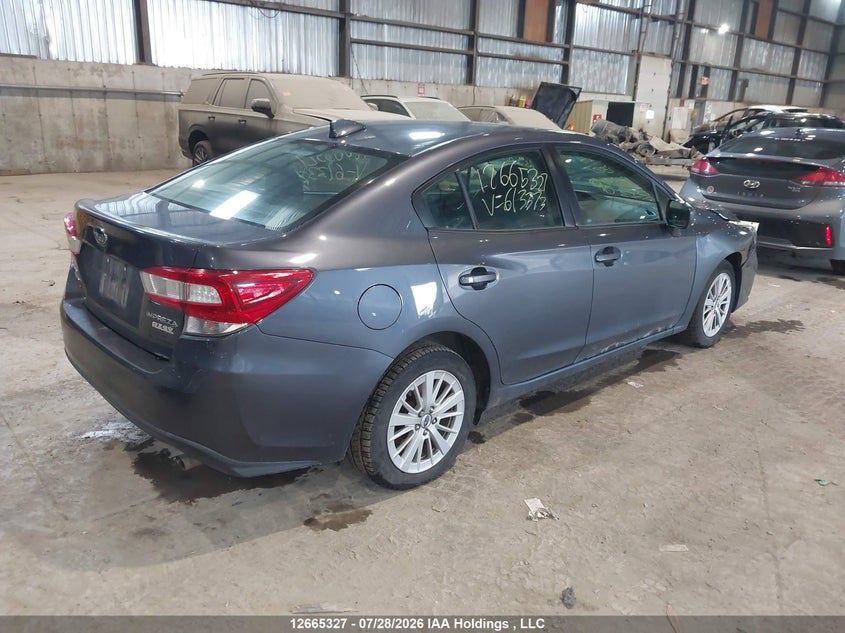 Vin: 4s3gkab69h3613373, lot: 3073929, subaru impreza touring 20174
