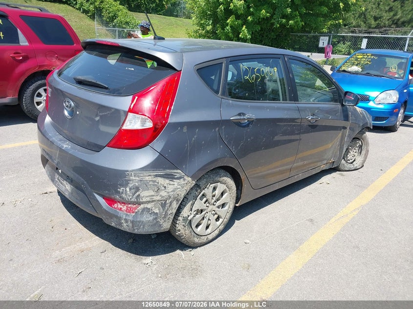 Vin: kmhct5aexfu210954, lot: 3073933, hyundai accent gl 20154