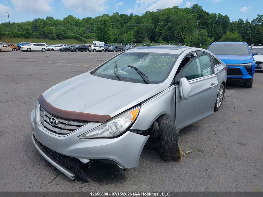 Vin: 5npec4ac8dh810370, lot: 3073934, hyundai sonata limited 20132