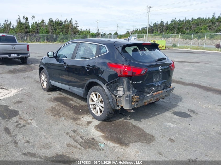 Vin: jn1bj1cr1hw110377, lot: 3073935, nissan qashqai s/sl/sv 20173