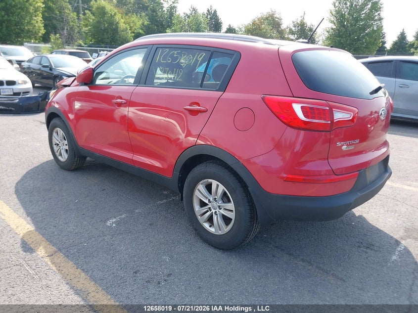 Vin: kndpb3a27d7370112, lot: 3073937, kia sportage lx 20133