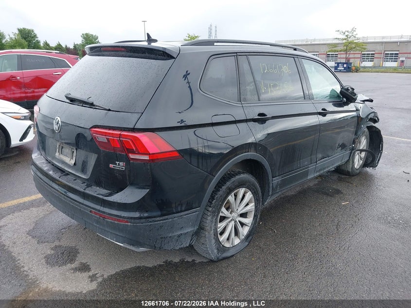 Vin: 3vv0b7ax4jm153656, lot: 3073940, volkswagen tiguan trendline 20184