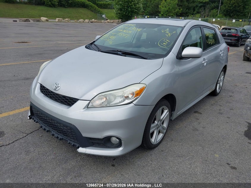 Vin: 2t1ku4ee3bc629849, lot: 3073944, toyota matrix 20112