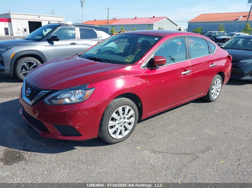 Vin: 3n1ab7ap5hl687450, lot: 3073958, nissan sentra 1.8 s/1.8 sl/1.8 sv 20172