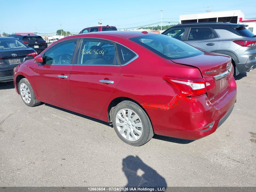 Vin: 3n1ab7ap5hl687450, lot: 3073958, nissan sentra 1.8 s/1.8 sl/1.8 sv 20173