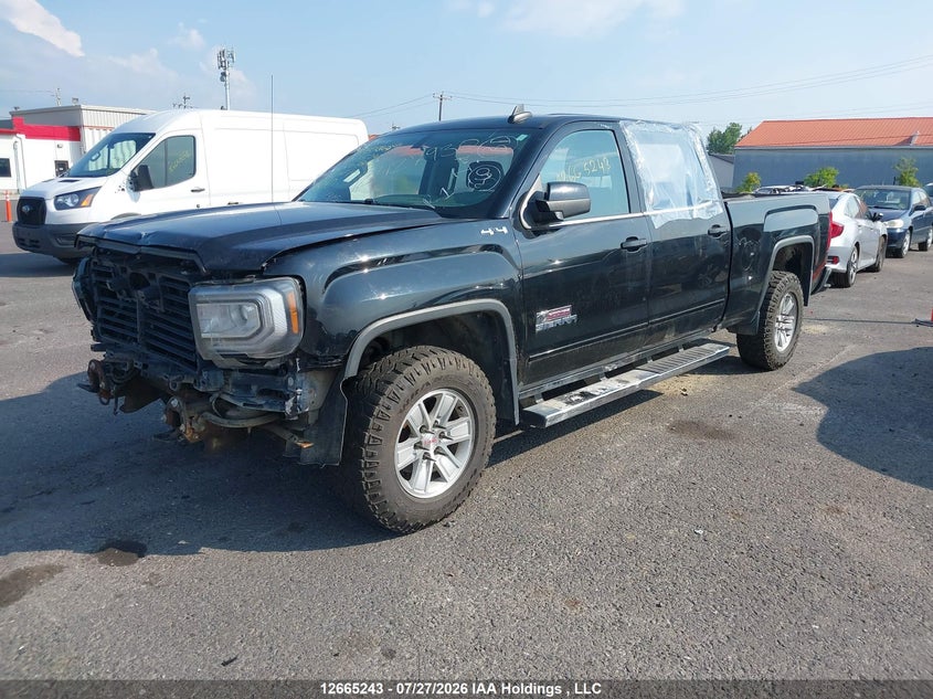 2017 GMC Sierra, Удар спереди, IAAI, VIN 3GTU2MEC7HG500556 — фото 2