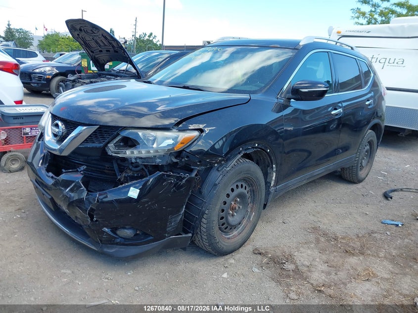 2014 Nissan Rogue, Front, IAAI, VIN 5N1AT2MV5EC840189 — photo 2