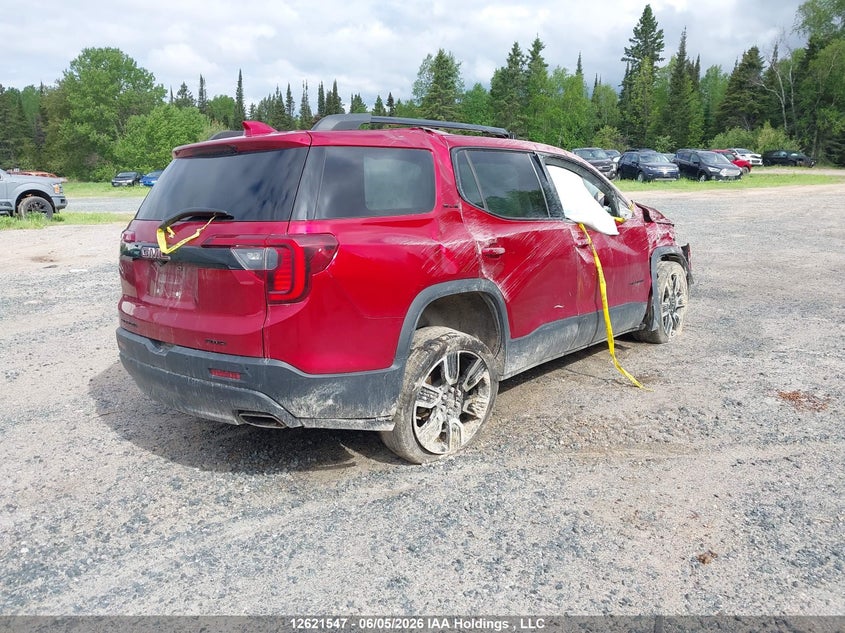 Vin: 1gkknrls2mz152850, lot: 3074027, gmc acadia sle 20214