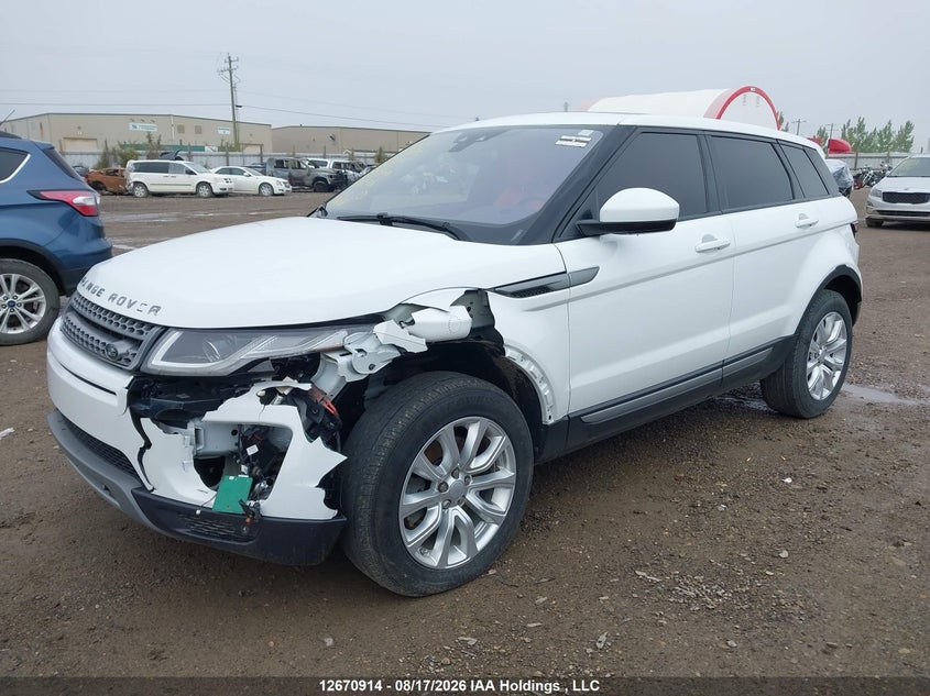 2018 Land Rover Range Rover Evoque, Удар спереду, IAAI, VIN SALVP2RX1JH316404 — фото 2