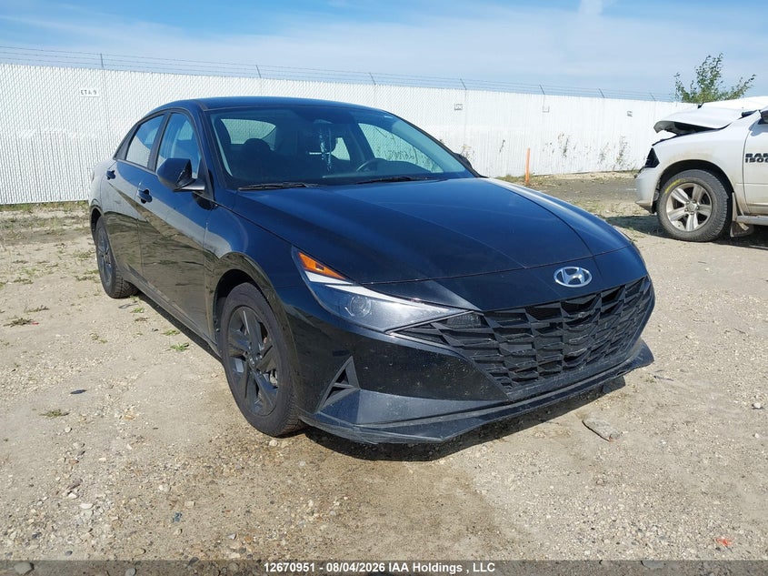 2023 Hyundai Elantra Sel, Затопление, IAAI, VIN KMHLM4AG3PU609666