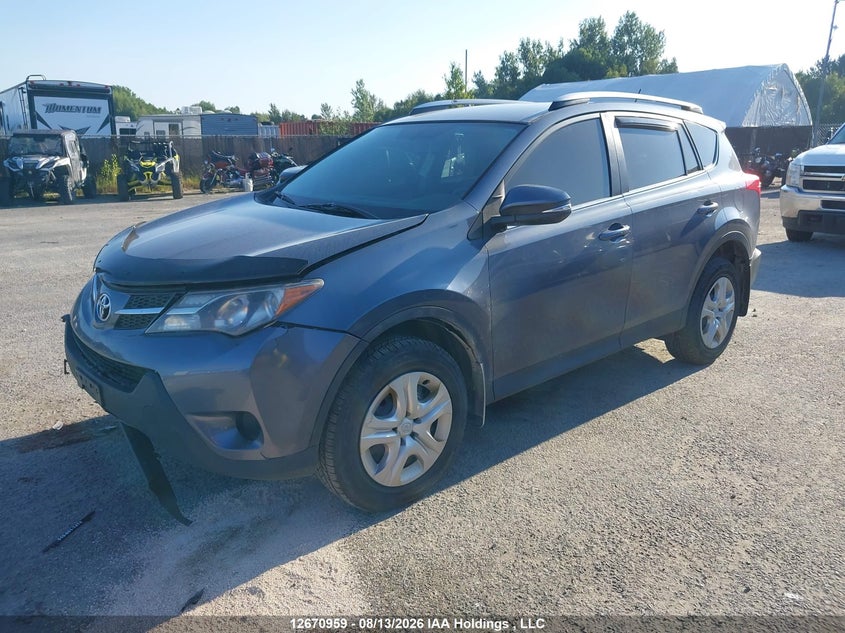 Vin: 2t3bfrev0ew184455, lot: 3074085, toyota rav4 le 20142