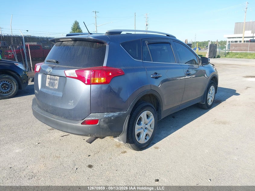 Vin: 2t3bfrev0ew184455, lot: 3074085, toyota rav4 le 20144