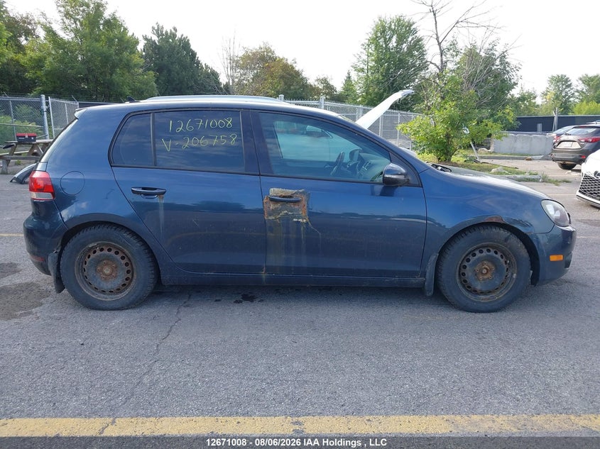 2012 VOLKSWAGEN GOLF HATCHBACK N/A