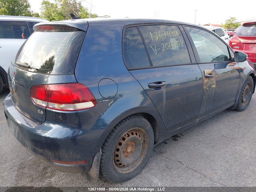 2012 VOLKSWAGEN GOLF HATCHBACK N/A