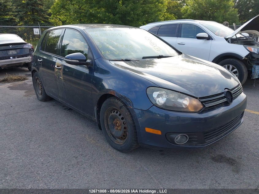 2012 VOLKSWAGEN GOLF HATCHBACK N/A