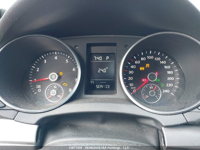 2012 VOLKSWAGEN GOLF HATCHBACK N/A