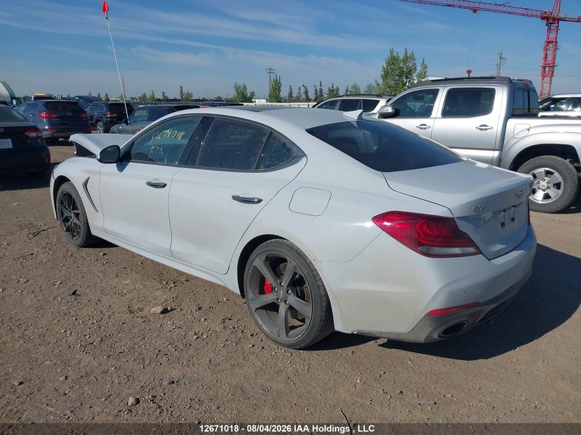 Vin: kmtg74le4lu061682, lot: 3074145, genesis g70 elite 20203