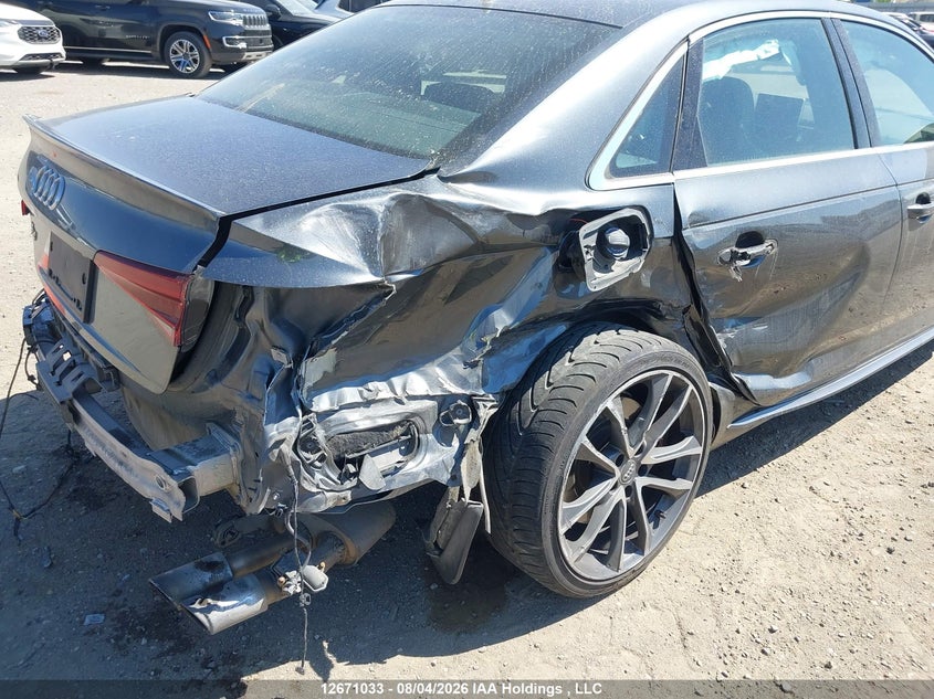2018 AUDI S4 SEDAN 3.0L V-6 DI, DOHC, VVT, TURBO, 354HP