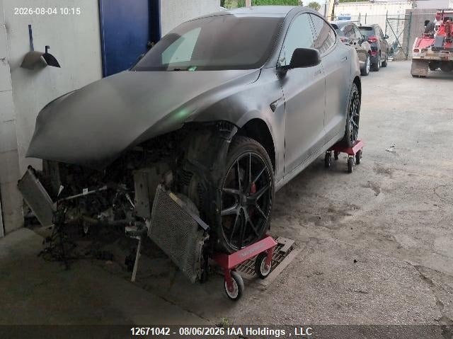 Vin: 5yjsa1e46lf404904, lot: 3074169, tesla model s performance 20202
