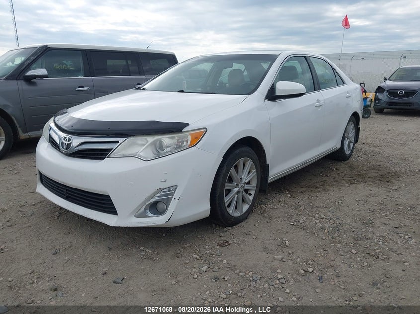 2012 Toyota Camry, Rear, IAAI, VIN 4T1BF1FK9CU186099 — photo 2