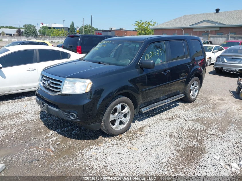 2014 Honda Pilot, Rear, IAAI, VIN 5FNYF4H28EB503976 — photo 2