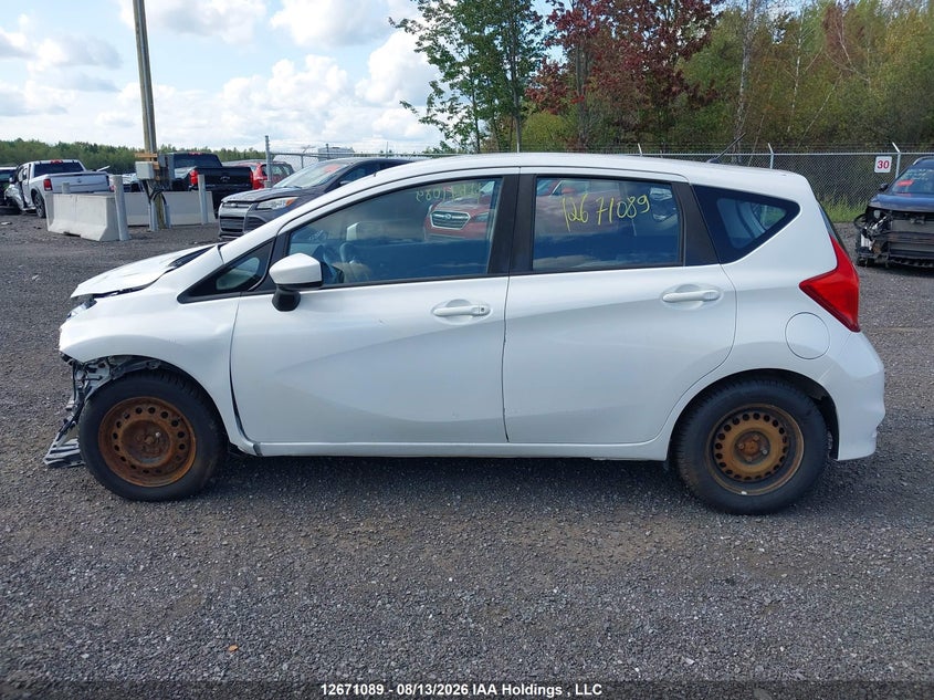 2019 NISSAN NOTE HATCHBACK 1.6L I-4 DOHC, VVT, 109HP
