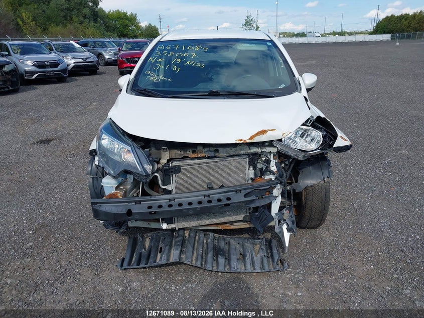 2019 NISSAN NOTE HATCHBACK 1.6L I-4 DOHC, VVT, 109HP