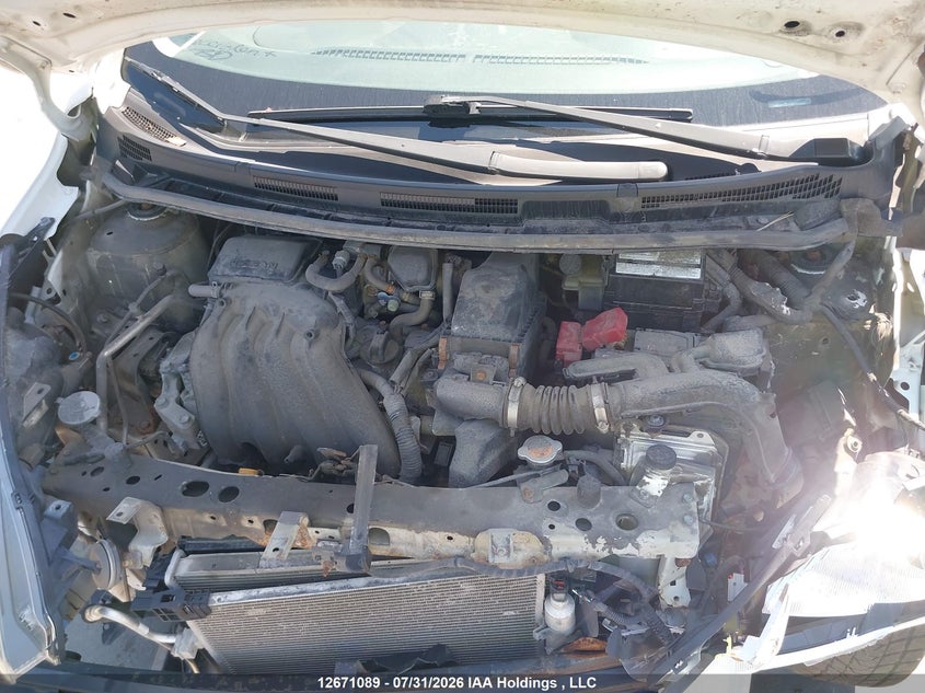 2019 NISSAN NOTE HATCHBACK 1.6L I-4 DOHC, VVT, 109HP